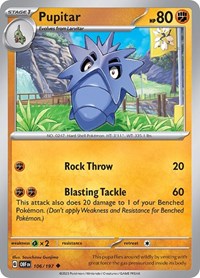 Pupitar (106/197) [SV03: Obsidian Flames]