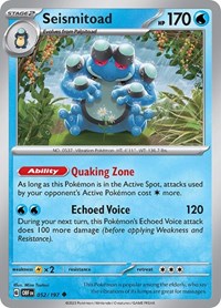 Seismitoad (052/197) [SV03: Obsidian Flames]
