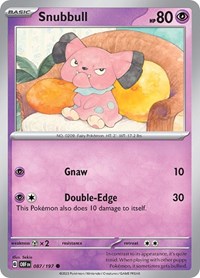 Snubbull (087/197) [SV03: Obsidian Flames]