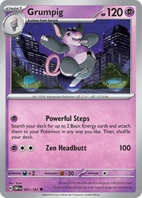 Grumpig (091/197) [SV03: Obsidian Flames]