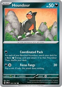 Houndour - 131/197 (131/197) [SV03: Obsidian Flames]