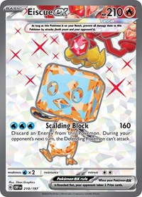 Eiscue ex - 210/197 (210/197) [SV03: Obsidian Flames]
