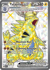 Tyranitar ex - 211/197 (211/197) [SV03: Obsidian Flames]