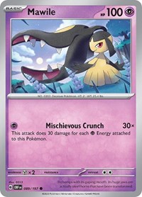 Mawile - 089/197 (089/197) [SV03: Obsidian Flames]