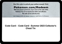 Code Card - Summer 2023 Collector's Chest Tin [SWSH05: Battle Styles]
