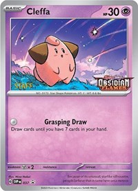 Cleffa (Prerelease) [Staff] (037) [SV: Scarlet & Violet Promo Cards]
