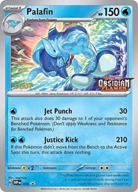 Palafin (Prerelease) [Staff] (036) [SV: Scarlet & Violet Promo Cards]