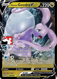 Hisuian Goodra V (135/196) [Prize Pack Series Cards]