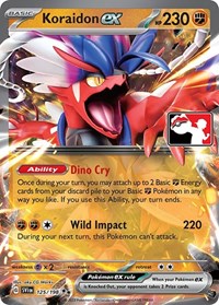 Koraidon ex (125/198) [Prize Pack Series Cards]