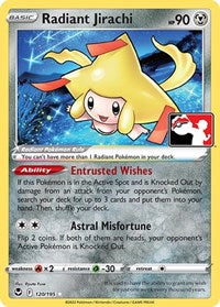 Radiant Jirachi (120/195) [Prize Pack Series Cards]