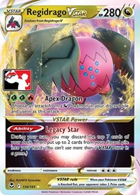 Regidrago VSTAR (136/195) [Prize Pack Series Cards]