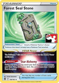 Forest Seal Stone (156/195) [Prize Pack Series Cards]