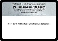 Code Card - Hidden Fates Ultra-Premium Collection [Hidden Fates]