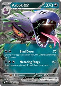 Arbok ex - 024/165 (024/165) [SV: Scarlet & Violet 151]