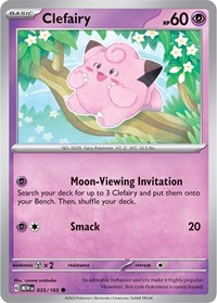 Clefairy (035/165) [SV: Scarlet & Violet 151]