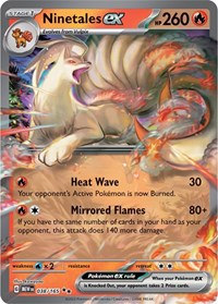 Ninetales ex - 038/165 (038/165) [SV: Scarlet & Violet 151]