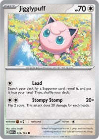 Jigglypuff (039/165) [SV: Scarlet & Violet 151]