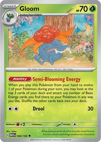 Gloom (044/165) [SV: Scarlet & Violet 151]