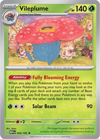 Vileplume (045/165) [SV: Scarlet & Violet 151]