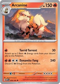 Arcanine (059/165) [SV: Scarlet & Violet 151]
