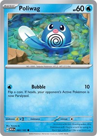 Poliwag (060/165) [SV: Scarlet & Violet 151]