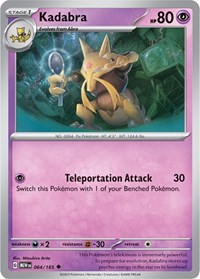 Kadabra (064/165) [SV: Scarlet & Violet 151]