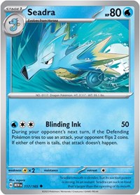 Seadra (117/165) [SV: Scarlet & Violet 151]