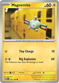Magnemite (081/165) [SV: Scarlet & Violet 151]