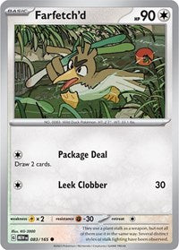 Farfetch'd (083/165) [SV: Scarlet & Violet 151]