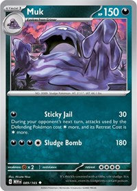Muk (089/165) [SV: Scarlet & Violet 151]