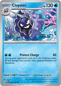 Cloyster (091/165) [SV: Scarlet & Violet 151]
