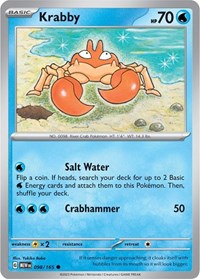Krabby (098/165) [SV: Scarlet & Violet 151]