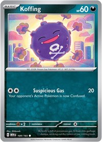 Koffing (109/165) [SV: Scarlet & Violet 151]