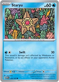 Staryu (120/165) [SV: Scarlet & Violet 151]