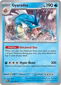 Gyarados (130/165) [SV: Scarlet & Violet 151]