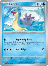 Lapras (131/165) [SV: Scarlet & Violet 151]