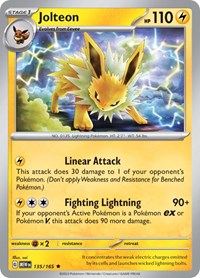 Jolteon (135/165) [SV: Scarlet & Violet 151]