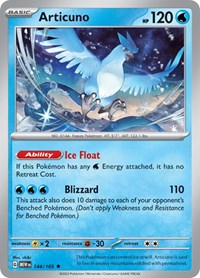 Articuno (144/165) [SV: Scarlet & Violet 151]
