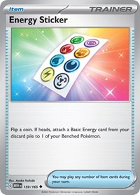 Energy Sticker (159/165) [SV: Scarlet & Violet 151]