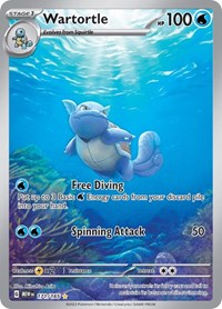 Wartortle - 171/165 (171/165) [SV: Scarlet & Violet 151]