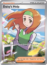 Daisy's Help - 195/165 (195/165) [SV: Scarlet & Violet 151]