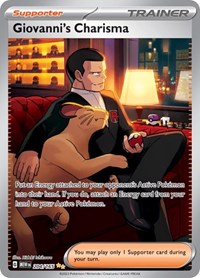 Giovanni's Charisma - 204/165 (204/165) [SV: Scarlet & Violet 151]