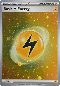 Basic Lightning Energy (Cosmos Holo) (004) [SVE: Scarlet & Violet Energies]