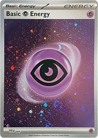 Basic Psychic Energy (Cosmos Holo) (005) [SVE: Scarlet & Violet Energies]