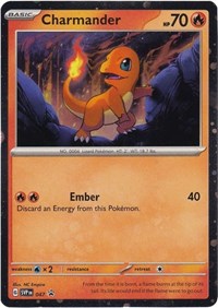Charmander (Cosmos Holo) (047) [SV: Scarlet & Violet Promo Cards]