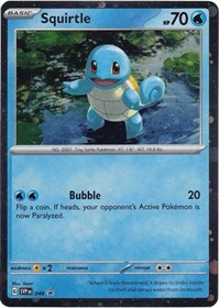Squirtle (Cosmos Holo) (048) [SV: Scarlet & Violet Promo Cards]