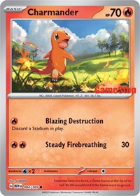 Charmander - 004/165 (GameStop Exclusive) (004/165) [Miscellaneous Cards & Products]
