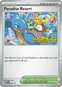 Paradise Resort (World Championships 2023) (045) [SV: Scarlet & Violet Promo Cards]