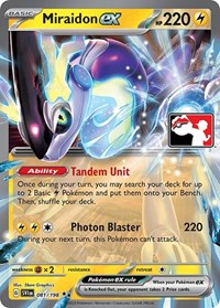 Miraidon ex (081/198) [Prize Pack Series Cards]