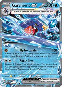 Garchomp ex - 038/182 (038/182) [SV04: Paradox Rift]
